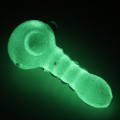 GLASS PIPE GLOW IN DARK RIM GP7036 1CT